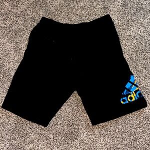 NWT black adidas shorts. Size medium.